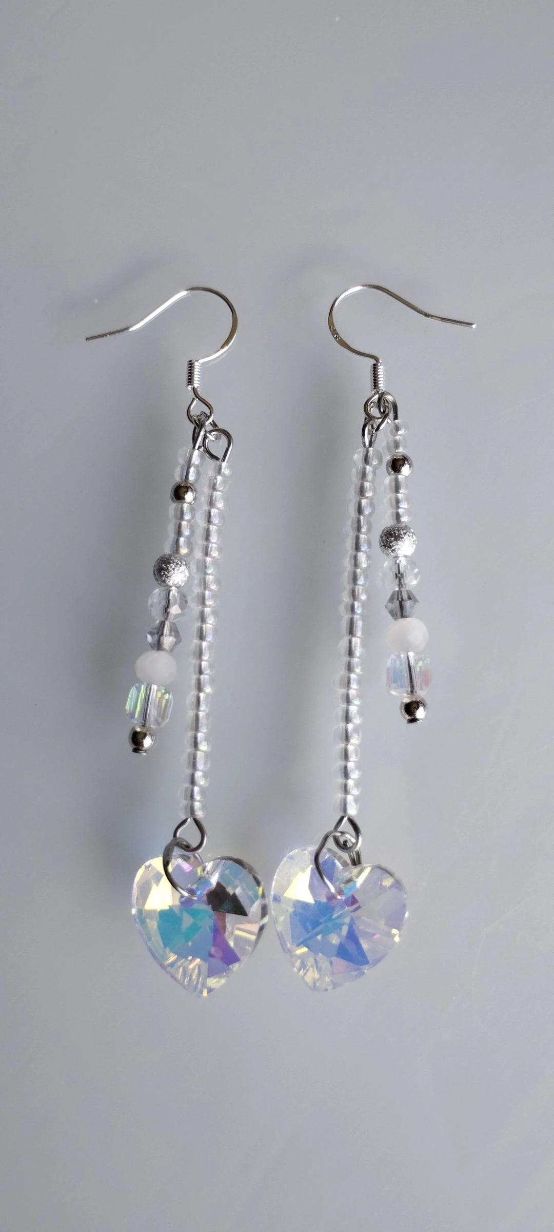 💙🌊💎Bellos Pendientes Artesanales Modelo Corazón de la Mar💎🌊💙 – photo 2
